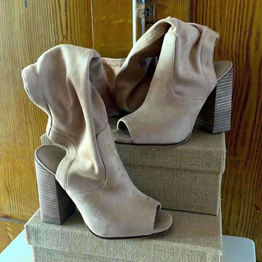 tan suede